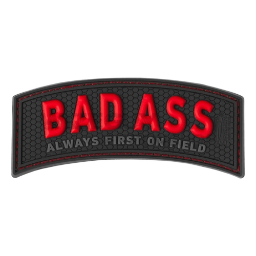 3D Rubber Patch: Bad Ass in the group Tactical Gear / Patches at Wizeguy Sweden AB (JTG-023885)