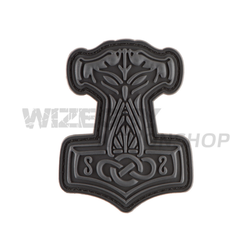 3D Rubber Patch: Thors hamer in the group Tactical Gear / Patches at Wizeguy Sweden AB (JTG-035403)