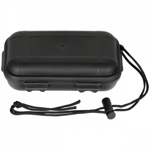 Waterproof case Black 13,5 x 8 x 3,7 cm in the group Tactical Gear / Backpacks / bags at Wizeguy Sweden AB (MAX-BAG-00023)