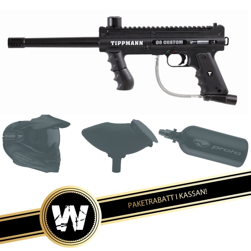 Paintball Package Tippmann 98 Platinum ACT in the group Paintball / Starterpackages at Wizeguy Sweden AB (Start-tipp-98)