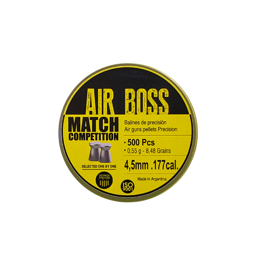 Air Boss Match Competition 4.5mm 0.55 g in the group Sportshooting / 10m Airpistol / Airrifle at Wizeguy Sweden AB (ag-ab-amo-0001R)