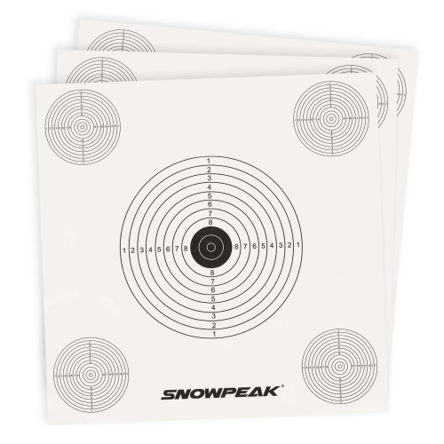 Snowpeak Shootingtargets 5-spot 100 pcs in the group Airguns / Targets at Wizeguy Sweden AB (ag-art-acc-0001)