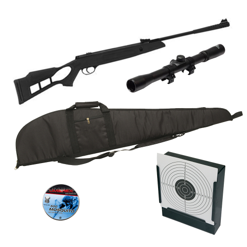 Hatsan Striker Edge 4.5 mm Package in the group Airguns / Air Rifles / Airgun with scope at Wizeguy Sweden AB (ag-paket-004-set)