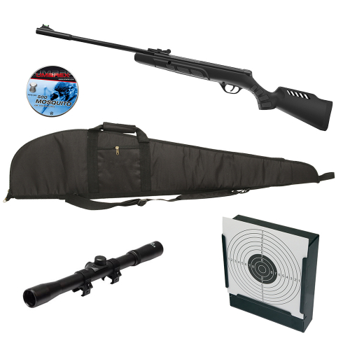 Crosman Tyro 4.5 mm Package in the group Airguns / Air Rifles / Airgun with scope at Wizeguy Sweden AB (ag-paket-005-set)