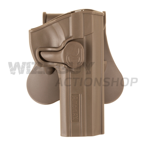 Amomax Polymer Holster FDE CZ 75/SP-01 in the group Tactical Gear / Holster at Wizeguy Sweden AB (as-amom-hol-007)