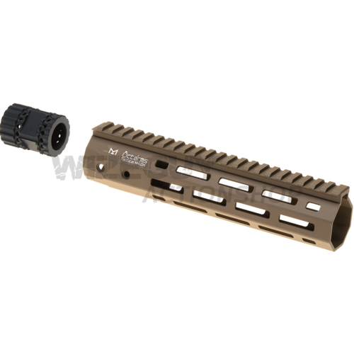  Ares M-Lok Handguard 233mm Dark Earth in the group Airsoft / Handguards, RAS, RIS. at Wizeguy Sweden AB (as-ares-acc-0302)