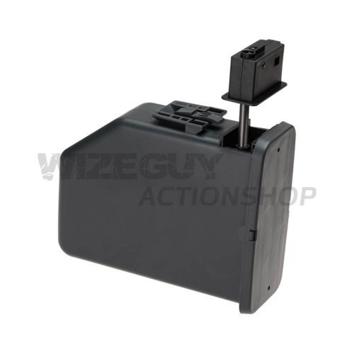 Classic Army Boxmag M249 2400rds in the group Airsoft / Airsoft Magazines at Wizeguy Sweden AB (as-ca-mag-006)
