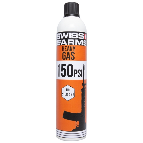 Swiss Arms Heavy Gas 150psi 600ml in the group Airsoft / Gas & Co2 at Wizeguy Sweden AB (as-cg-gas-1005)