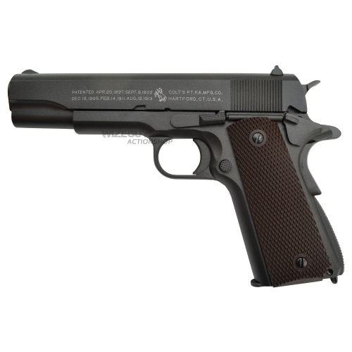 Colt 1911 A1 Blowback in the group Airsoft / Airsoft Pistols / Colt 1911 airsoft pistol at Wizeguy Sweden AB (as-cg-gun-0003)