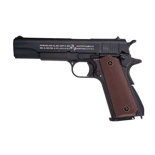 Colt 1911 A1 Co2 Black in the group Airsoft / Airsoft Pistols / Colt 1911 airsoft pistol at Wizeguy Sweden AB (as-cg-gun-0200)