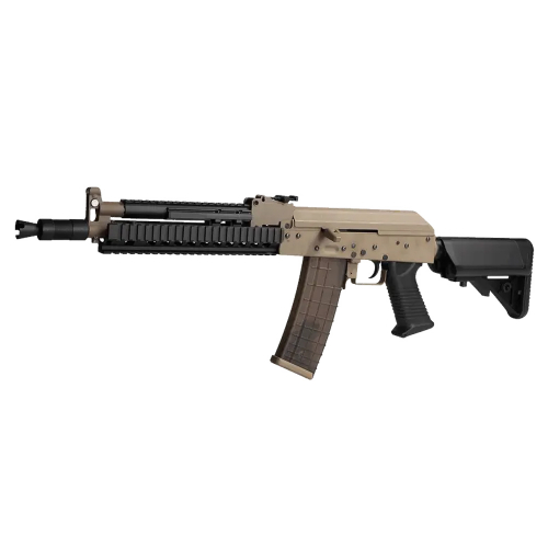 Golden Eagle 6831C AK M-Style Duo tone DE/Black in the group Airsoft / Airsot rifles / Electric AEG airsoft rifle at Wizeguy Sweden AB (as-cg-gun-0206)