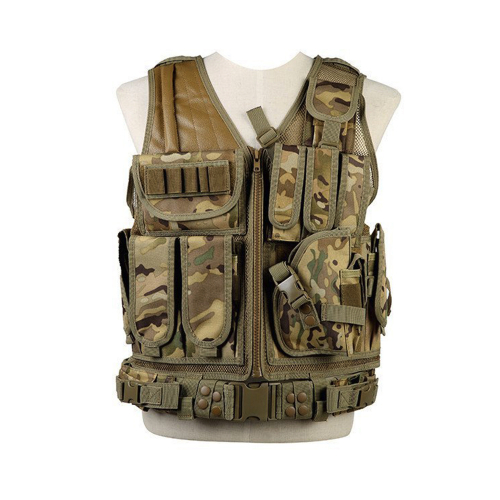 Delta Armory Airsoft Vest Multicamo in the group Tactical Gear / Airsoft Vests at Wizeguy Sweden AB (as-da-vest-0001)