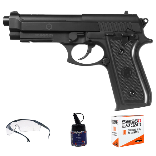 Pistol package PT92 ABS Co2 6mm in the group Airsoft / Airsoft package deals at Wizeguy Sweden AB (as-erbju-0026)
