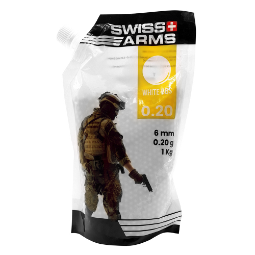Swiss Arms Platinum 0.20g 5000 in the group Airsoft / Airsoft BBs / Soft air gun bullets at Wizeguy Sweden AB (as-ka-bb-0001)