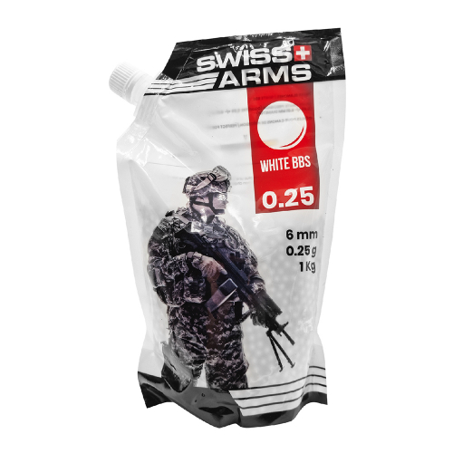 Swiss Arms Platinum 0.25g 4000 in the group Airsoft / Airsoft BBs / Soft air gun bullets at Wizeguy Sweden AB (as-ka-bb-0002)