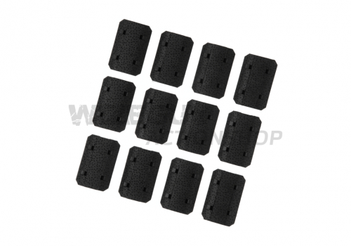 Rail Covers 12pcs for M-LOK Black  in the group Airsoft / Handguards, RAS, RIS. at Wizeguy Sweden AB (as-mp-acc-0001)