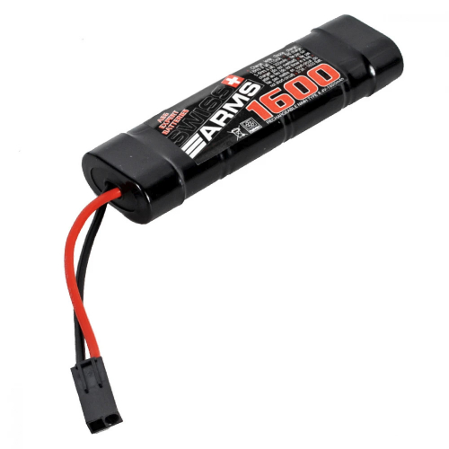 Swiss Arms High Perf. NiMH Type Mini 8.4V 1600 mAh in the group Airsoft / Batteries and chargers at Wizeguy Sweden AB (as-sa-bat-1005)