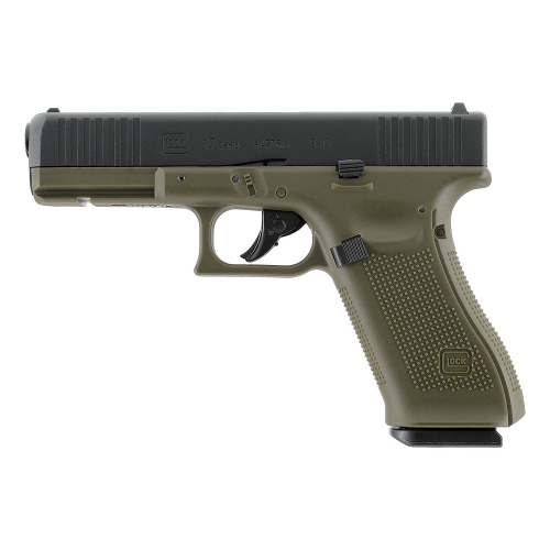 Glock 17 Gen5 GBB CO2 6mm 2,0J Battlefield Green in the group Airsoft / Airsoft Pistols / Airsoft Glock at Wizeguy Sweden AB (as-uma-gun-0099)