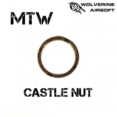 MTW Castle Nut in the group Airsoft / HPA / Air Convertions at Wizeguy Sweden AB (as-wol-6122)