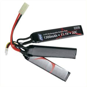 LiPo Battery 11.1V 1300 mAh 20C in the group Airsoft / Batteries and chargers at Wizeguy Sweden AB (asg-17207)