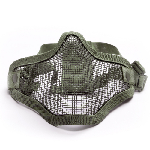 Meshmask in Metal Olive in the group Airsoft / Protective gear at Wizeguy Sweden AB (asg-18000)