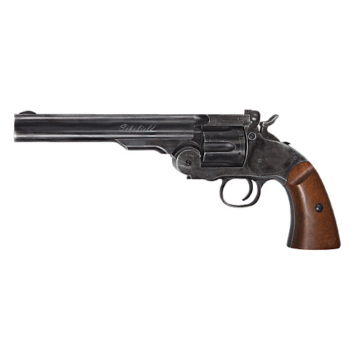 Schofield 6inch Revolver Co2 6mm in the group Airsoft / Airsoft Pistols / Airsoft Revolver at Wizeguy Sweden AB (asg-19303)