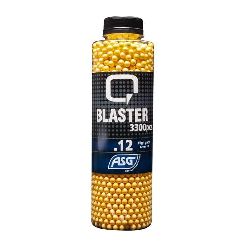 Q Blaster 6mm BBs 0.12g Airsoft 3300st in the group Airsoft / Airsoft BBs / Soft air gun bullets at Wizeguy Sweden AB (asg-19398)