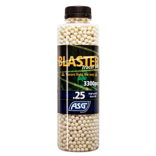 Blaster BBs 0.25G 3300 Tracer in the group Airsoft / Airsoft BBs / Soft air gun bullets at Wizeguy Sweden AB (asg-19407)