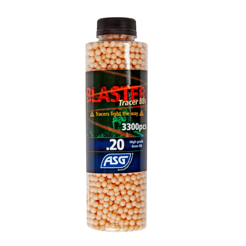 BB Blaster Tracer Red 0,20g 3300 pcs in the group Airsoft / Airsoft BBs / Soft air gun bullets at Wizeguy Sweden AB (asg-19464)