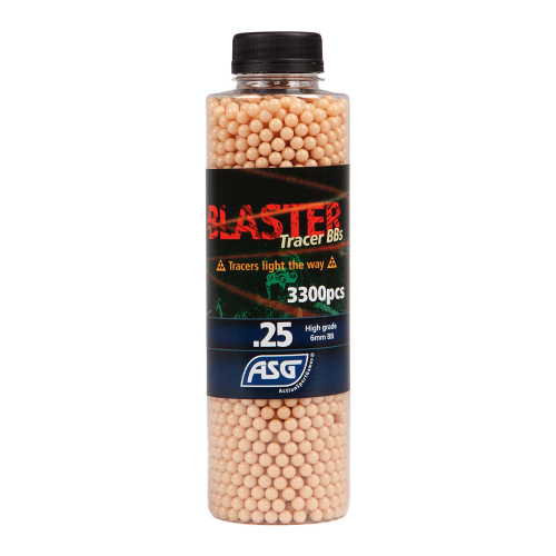 BB Blaster Tracer Red 0,25g 3300 pcs in the group Airsoft / Airsoft BBs / Soft air gun bullets at Wizeguy Sweden AB (asg-19465)