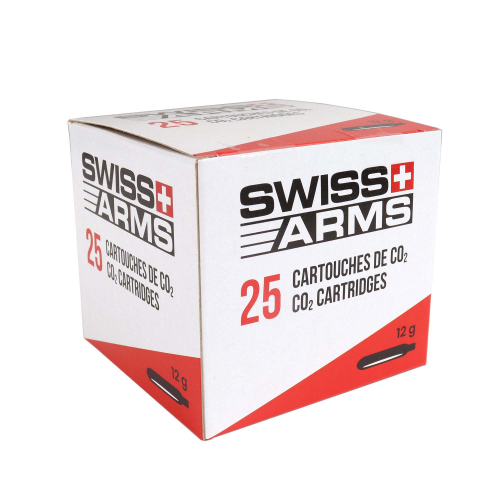 25 Pack Co2 12 gram Cartridges in the group Airguns / Co2 cartriges  at Wizeguy Sweden AB (co2-tank-025)