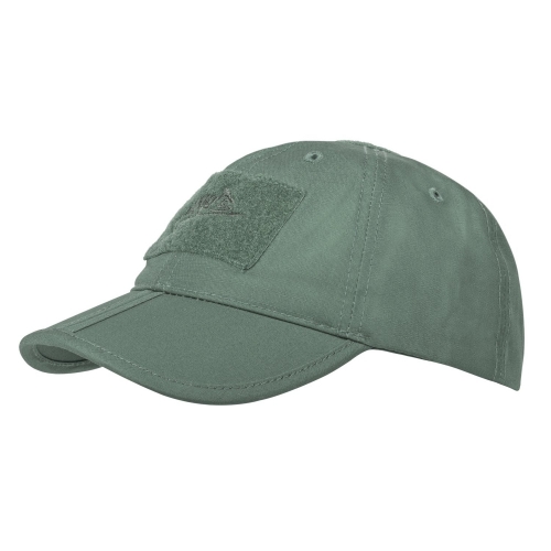  Helikon-Tex Baseball FOLDING Cap PolyCotton Ripstop OD in the group Clothing / Headgear at Wizeguy Sweden AB (hkt-head-1002)