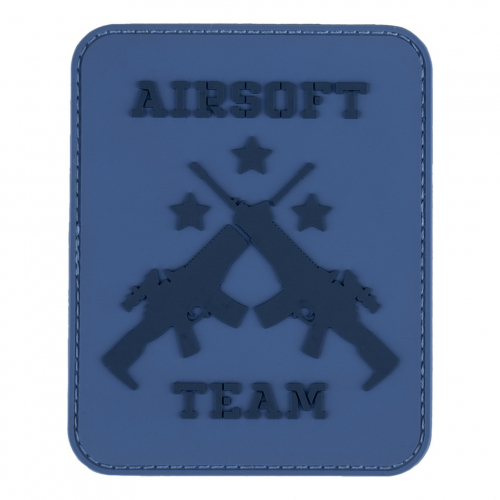 Patch 3D PVC Team Blue in the group Clothing / Team equipment at Wizeguy Sweden AB (inc-patch-23019)