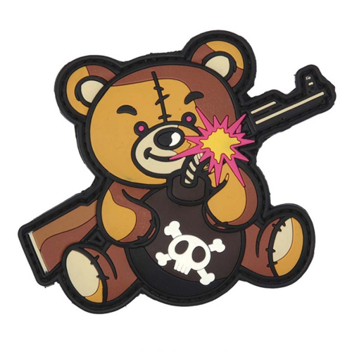 Patch 3D PVC Teddy Bear Bomb in the group Tactical Gear / Patches at Wizeguy Sweden AB (inc-patch-9013)
