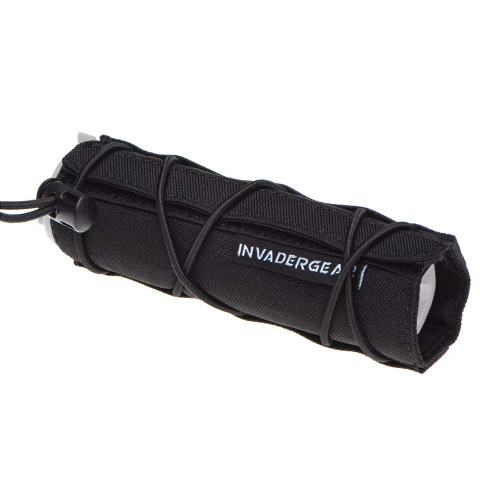 Invader Gear Silencer Cover 14cm Black in the group Airsoft / Silencer and adaptors at Wizeguy Sweden AB (inv-acc-1002)