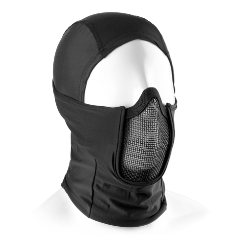 Invader Gear Mk.III Steel Half Face Mask Black in the group Airsoft / Protective gear at Wizeguy Sweden AB (inv-pro-1001)