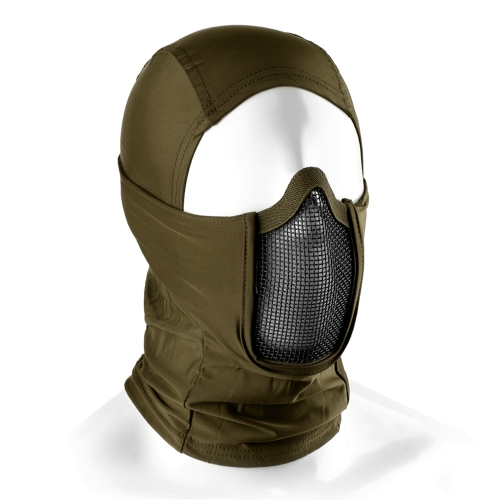 Invader Gear Mk.III Steel Half Face Mask OD in the group Airsoft / Protective gear at Wizeguy Sweden AB (inv-pro-1002)