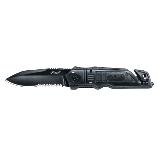 Walther Emergency Rescue Knife Black in the group Tactical Gear / Knives at Wizeguy Sweden AB (kn-wal-0004)