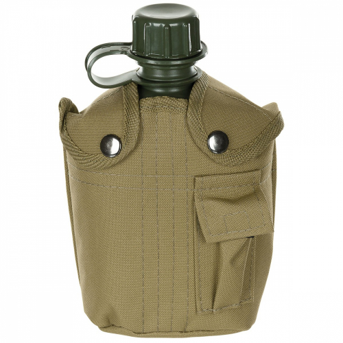 Waterbottle with Pouch Tan in the group Tactical Gear / Hydrationsystems at Wizeguy Sweden AB (max-acc-00203)