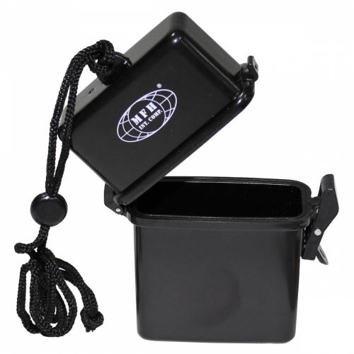 Waterproof case Black 7x2,5x11 cm in the group Tactical Gear / Accessories at Wizeguy Sweden AB (max-bag-00024)