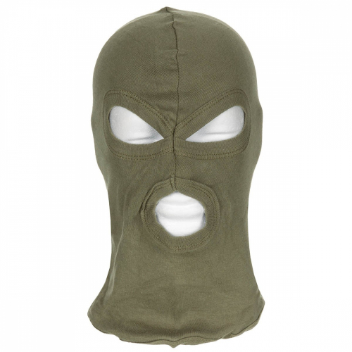 Balaclava 3 Hole Olive in the group Clothing / Headgear at Wizeguy Sweden AB (max-head-00012)