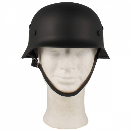 German Steel Helmet Black in the group Tactical Gear / Protection and Helmets  at Wizeguy Sweden AB (max-helm-021)