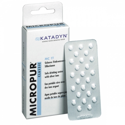 Katadyn, Micropur MC 1T 100pcs in the group Outdoor / Water supply at Wizeguy Sweden AB (max-mat-0052)