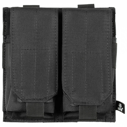 Double magpouch Molle Black in the group Tactical Gear / Mollepouches / System at Wizeguy Sweden AB (max-molle-00021)