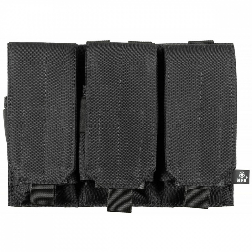 Tripple magpouch Molle Black in the group Tactical Gear / Mollepouches / System at Wizeguy Sweden AB (max-molle-00051)