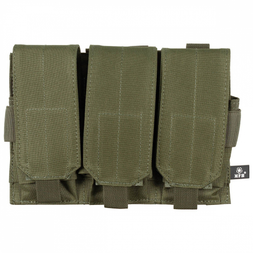 Tripple magpouch Molle OD green/ Olive in the group Tactical Gear / Mollepouches / System at Wizeguy Sweden AB (max-molle-00052)