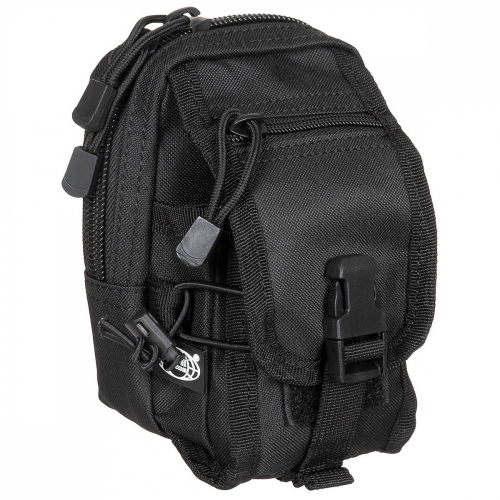 Molle utility pouch small Black in the group Tactical Gear / Mollepouches / System at Wizeguy Sweden AB (max-molle-00071)