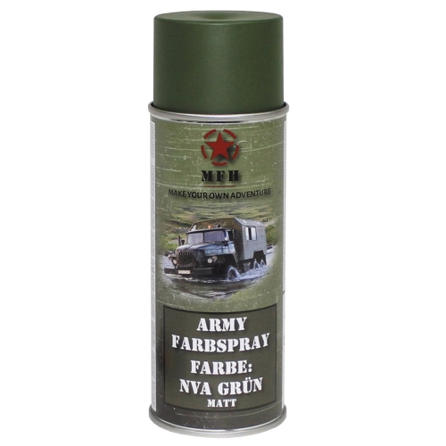 Camo Spraycolor MFH NVA Green 400 ml in the group Tactical Gear / Camouflage at Wizeguy Sweden AB (max-paint-003)