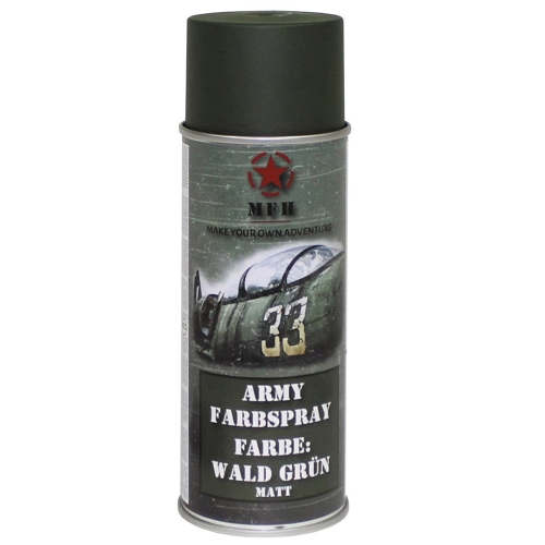 Camo Spraycolor MFH Forest Green 400 ml in the group Tactical Gear / Camouflage at Wizeguy Sweden AB (max-paint-004)