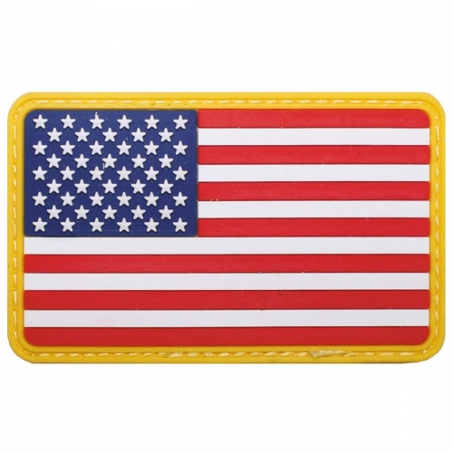 USA 3D PVC Patch 8x5 cm in the group Tactical Gear / Patches at Wizeguy Sweden AB (max-patch-0002)
